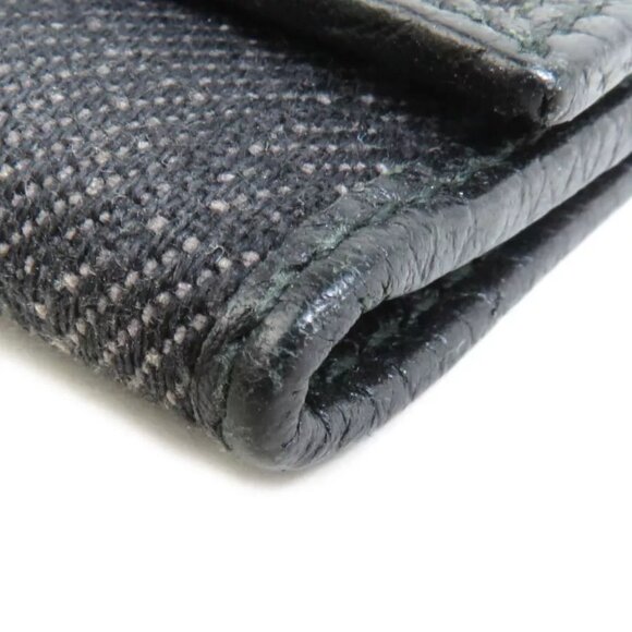 GUCCI GG canvas Key Case Black Canvas/Silvertone - Picture 8 of 8